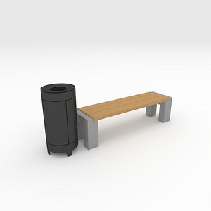 3D Bench Park 37
