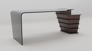 Roche Bobois STRATOS BUREAU 3D model