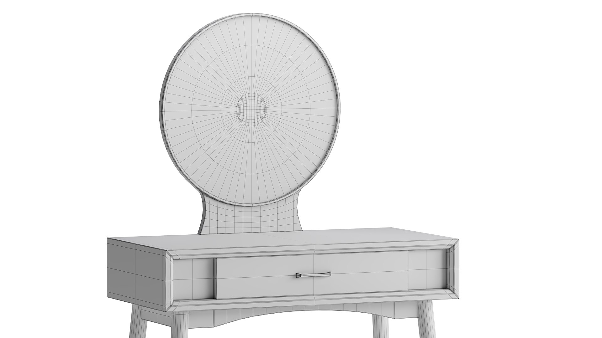 Makaly Vanity 3D Model - TurboSquid 2355057