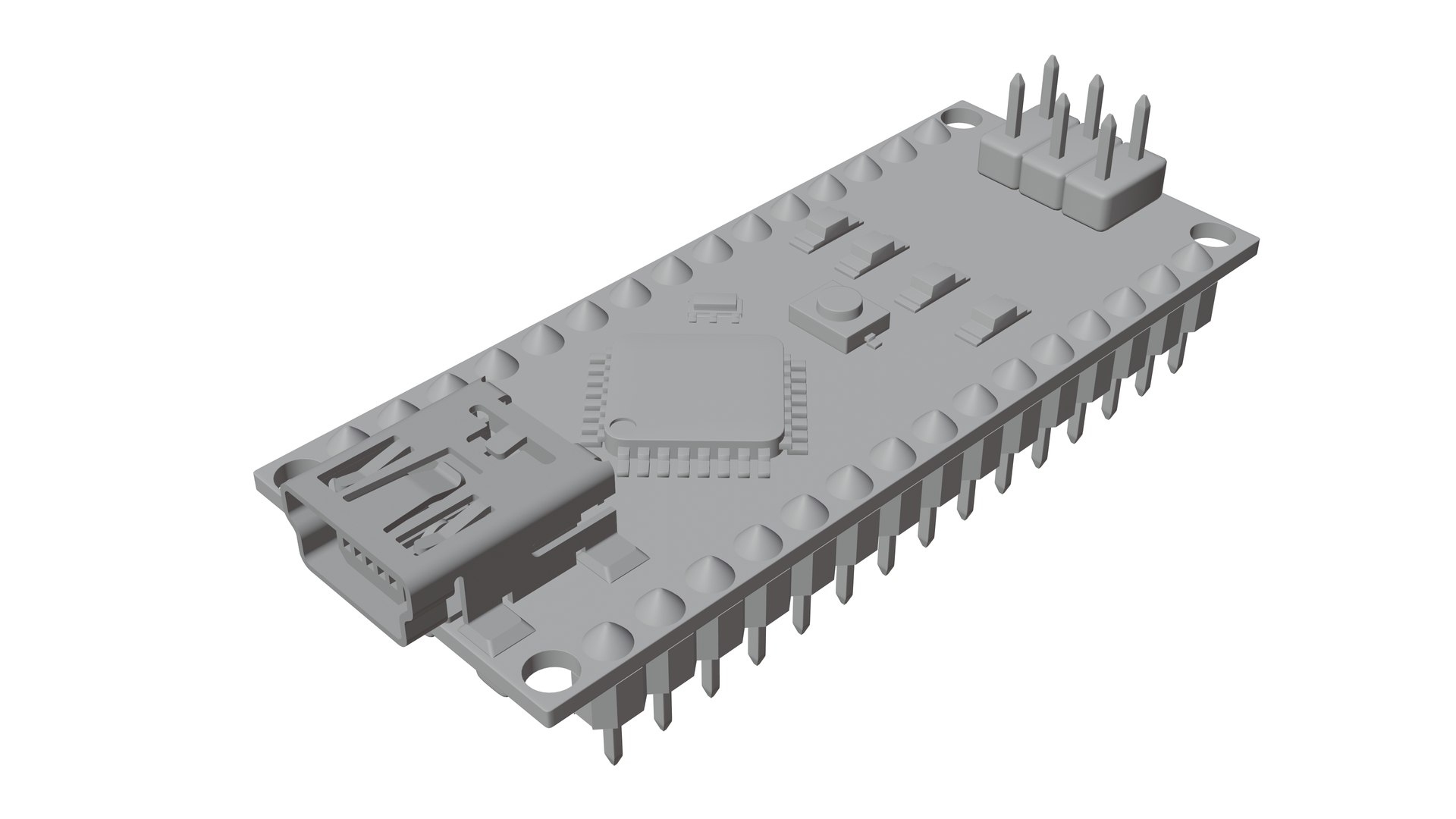 Arduino Nano Model - TurboSquid 1672770