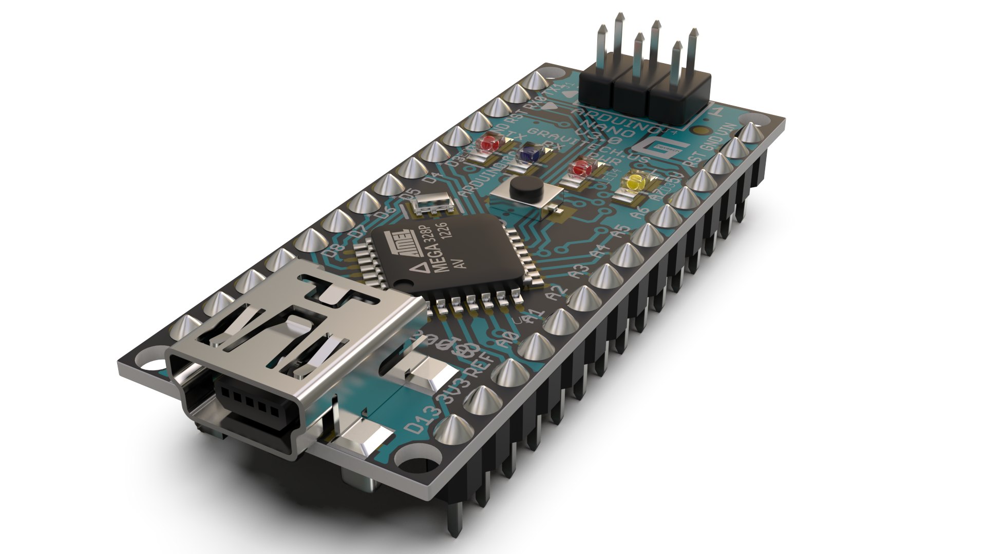 Arduino Nano Model - TurboSquid 1672770