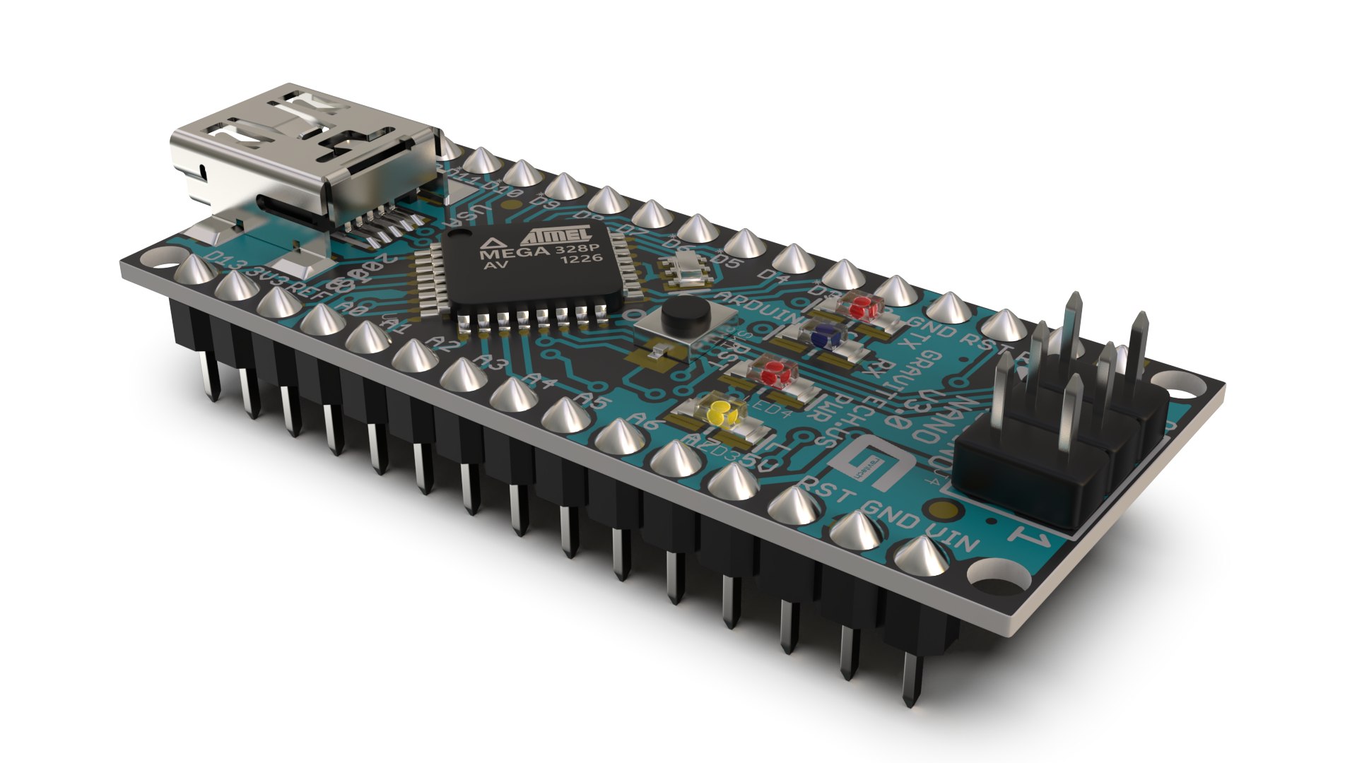Arduino Nano Model - TurboSquid 1672770