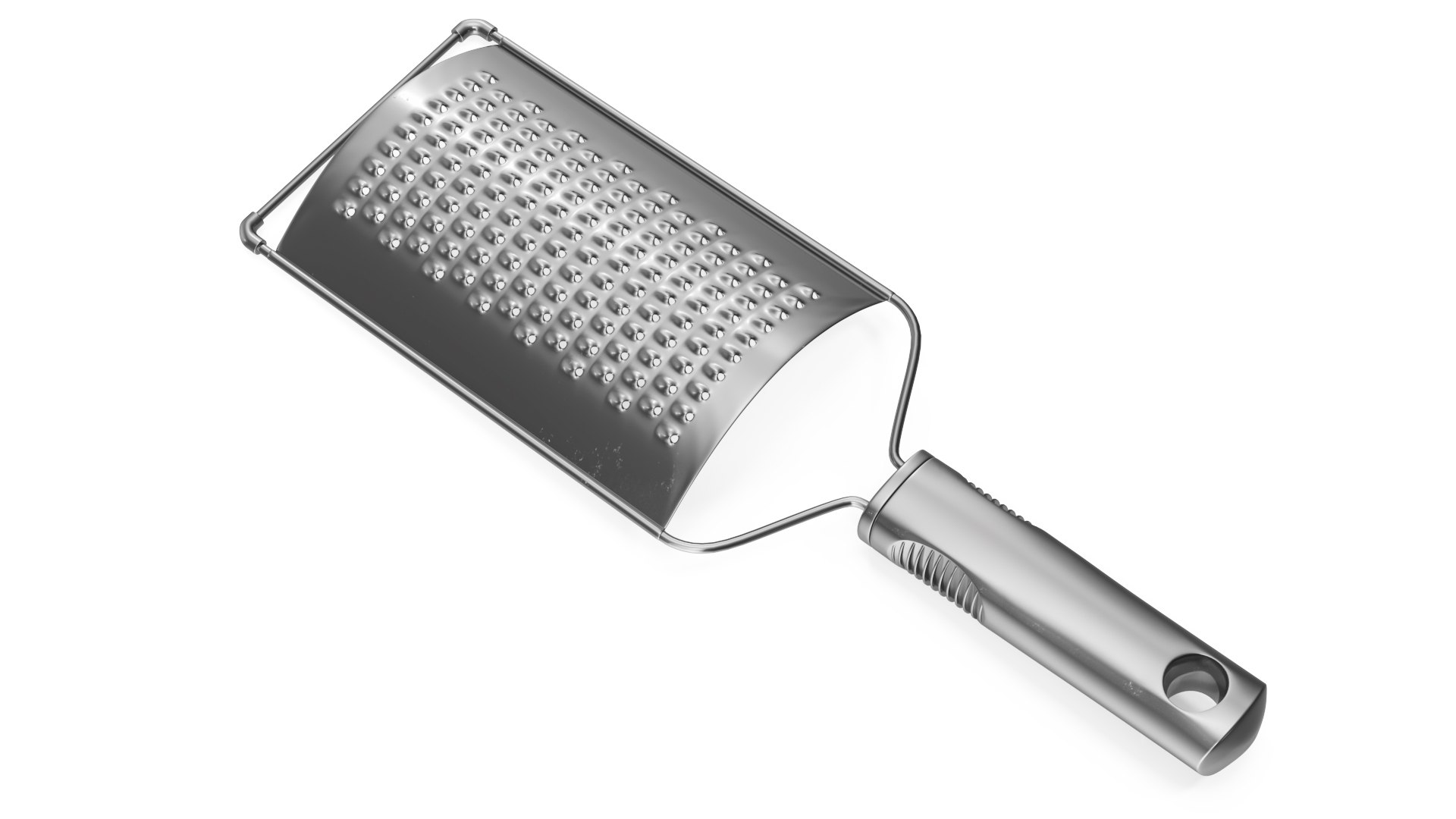 Metallic Cheese Grater 3D model preview