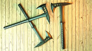 3D airsoft tomahawk model