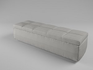 bench fabric 3d 3ds