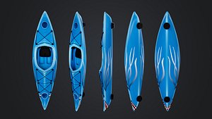 3D Kayak model