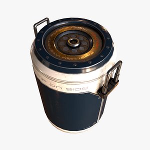 obj sci-fi barrel