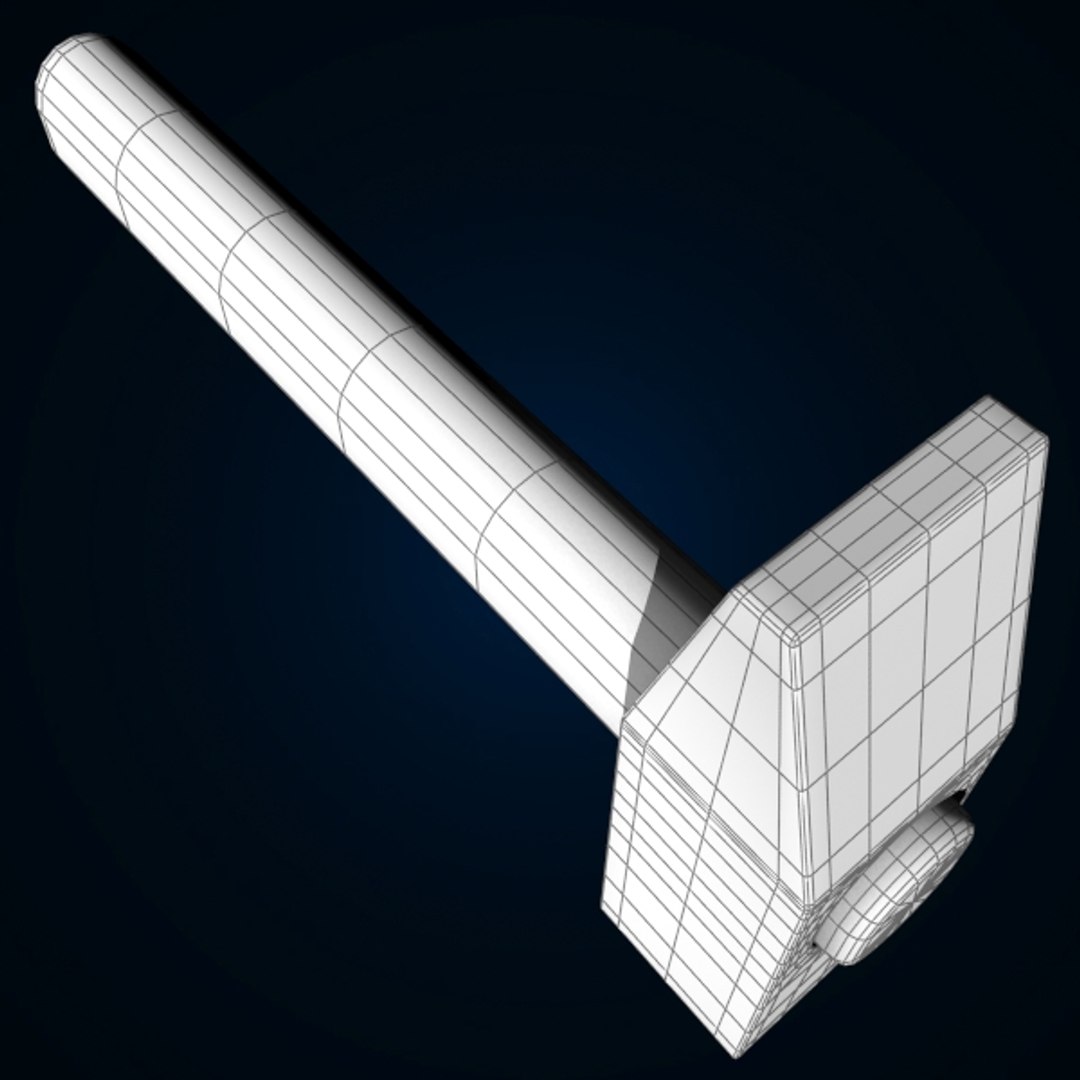 3d Model Hammer