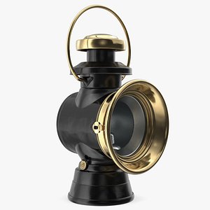 Antique Handheld Lantern 3D