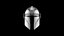 Mandalorian sci-fi helmet