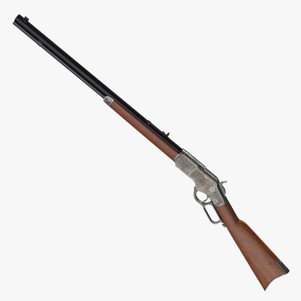 Winchester Model 1873 Patina Case 3D model