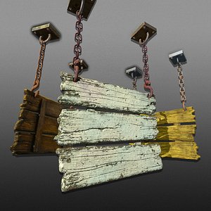 3-Tier Hanging Signs