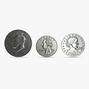 coins set silver 3ds