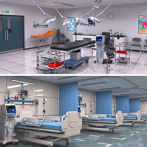 Hospital Room 3D Models for Download | TurboSquid