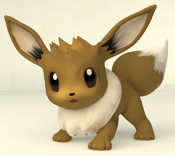 Eevee 3D model 