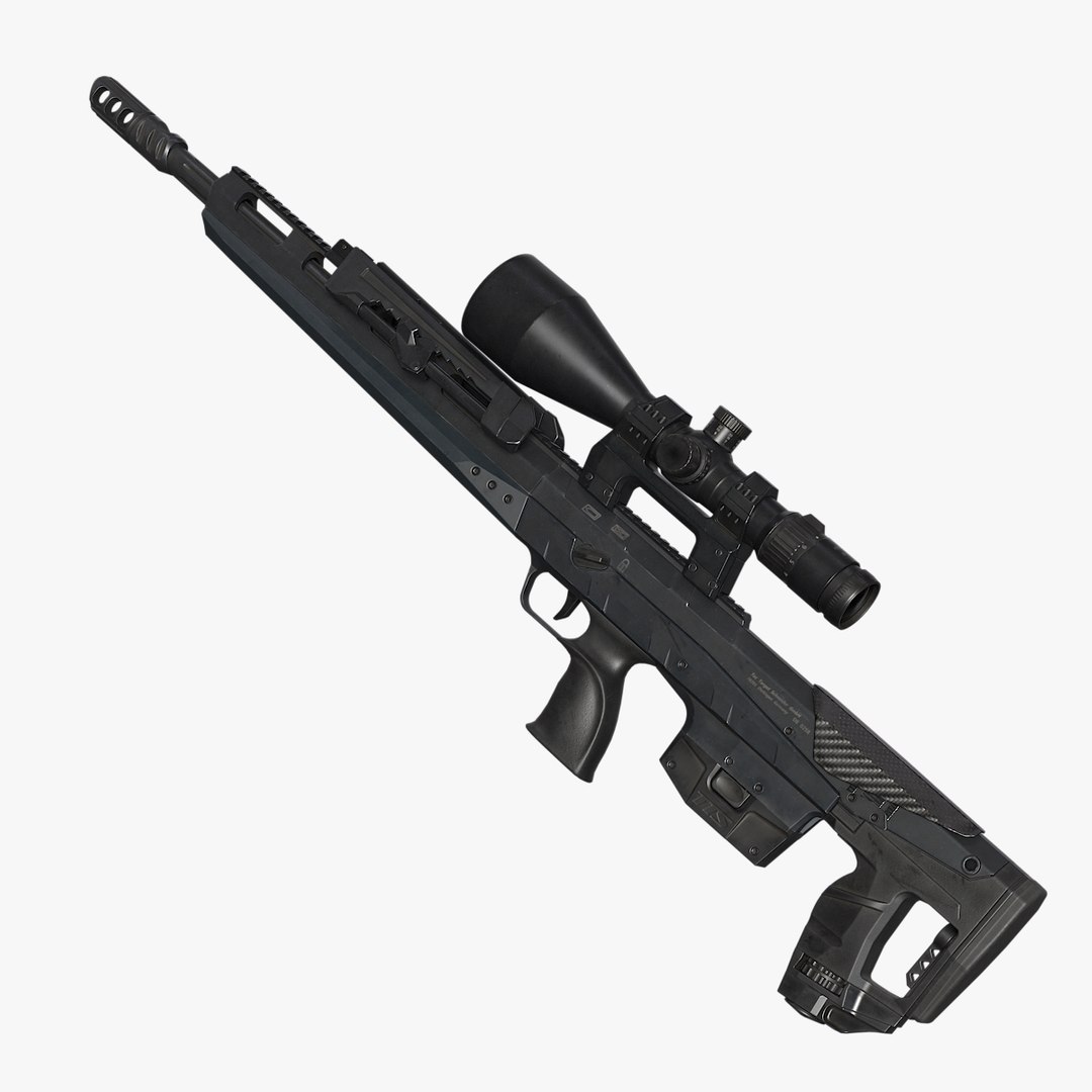 TTS Xceed Sniper Rifle 3D Model - TurboSquid 2009751