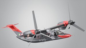 3D Leonardo AW609