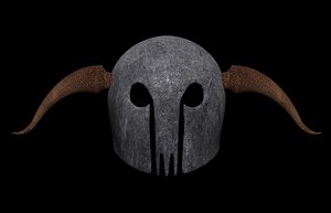 Horned helmet