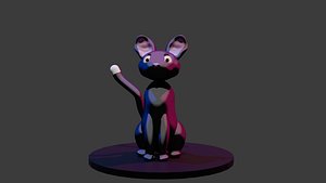 kucing fix 3D model