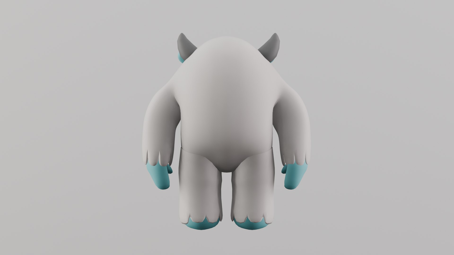 Cute Yeti 3D Model - TurboSquid 2291097