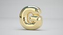 G Balloon Gold