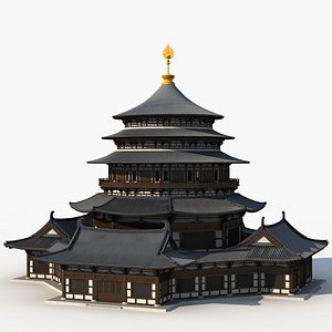 Chinese Ancient Architecture 1 3D model