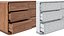 Komoda z litego drewna GVA Wood