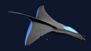 space shuttle jet 3d c4d