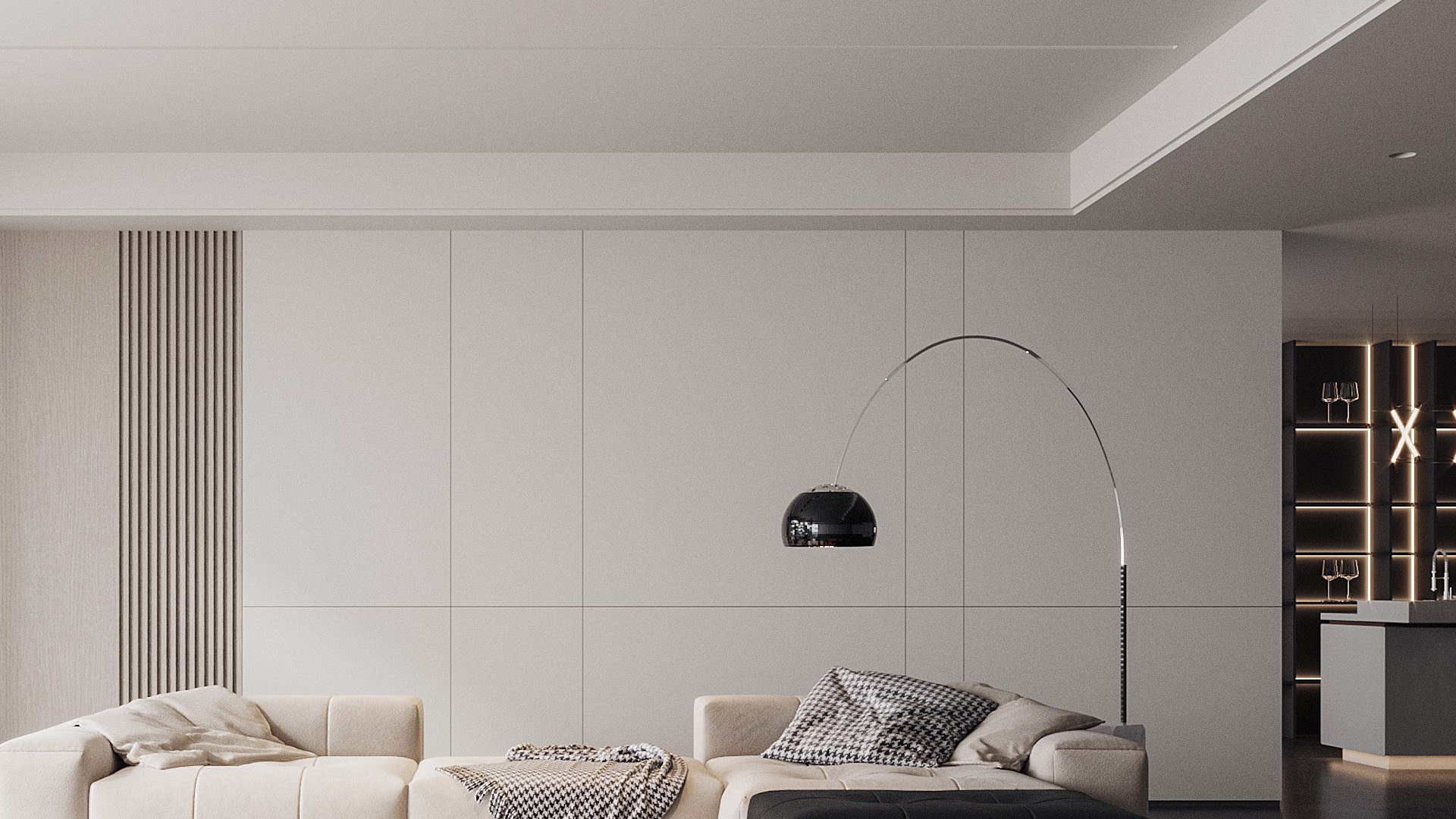 Modern living room model - TurboSquid 2077475