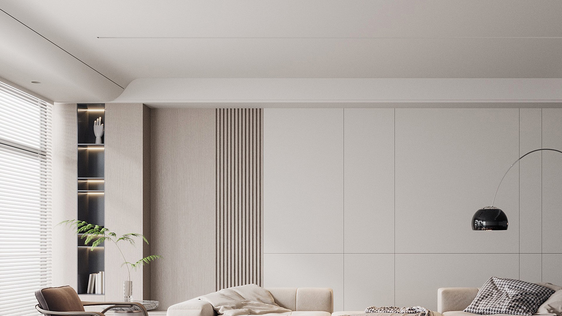 Modern living room model - TurboSquid 2077475