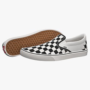 Vans Classic Slip-On Checkerboard 3D