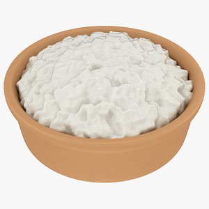 cottage cheese 3D