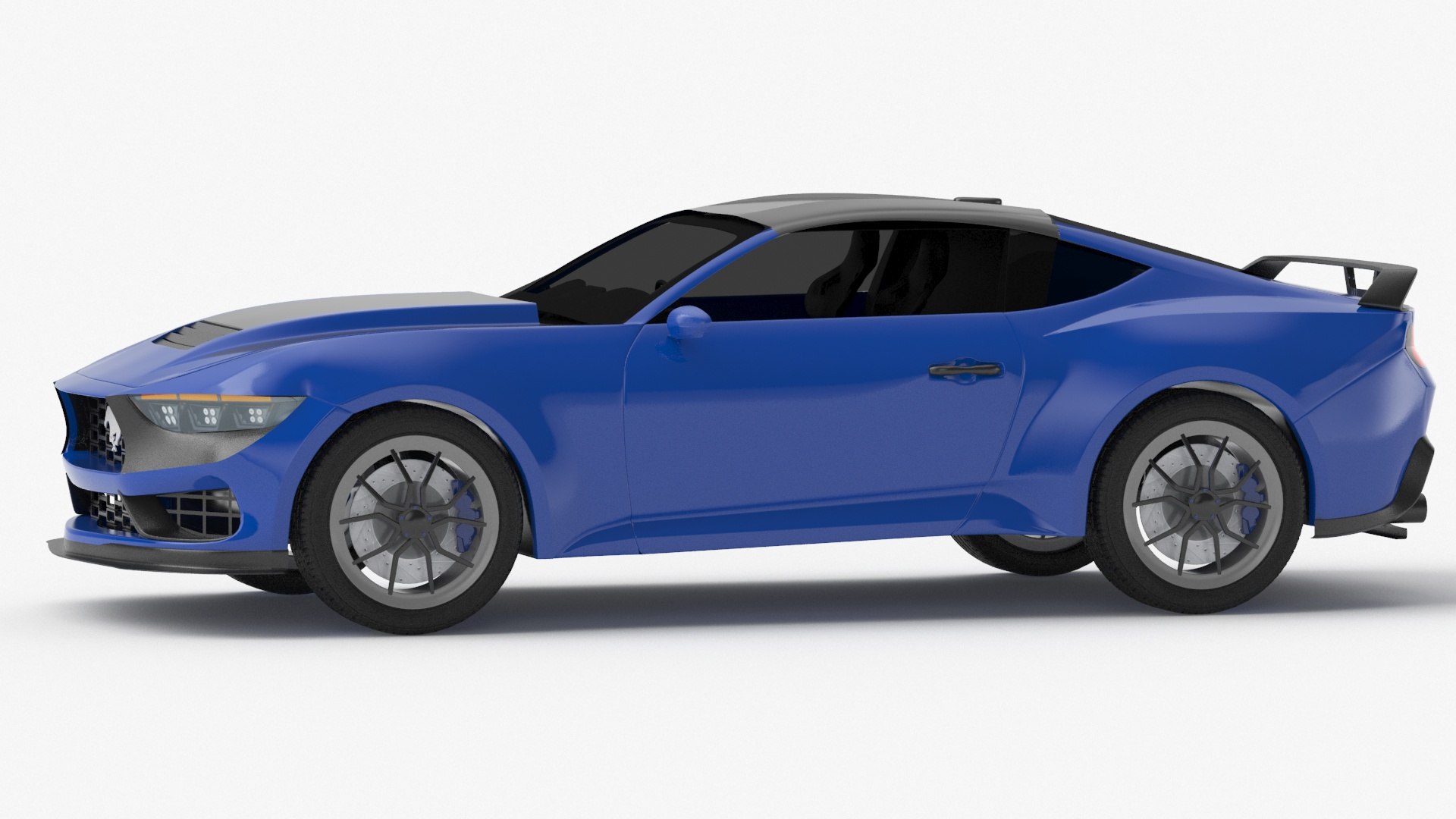 Ford mustang GT 2025 3D 모델 TurboSquid 2111211