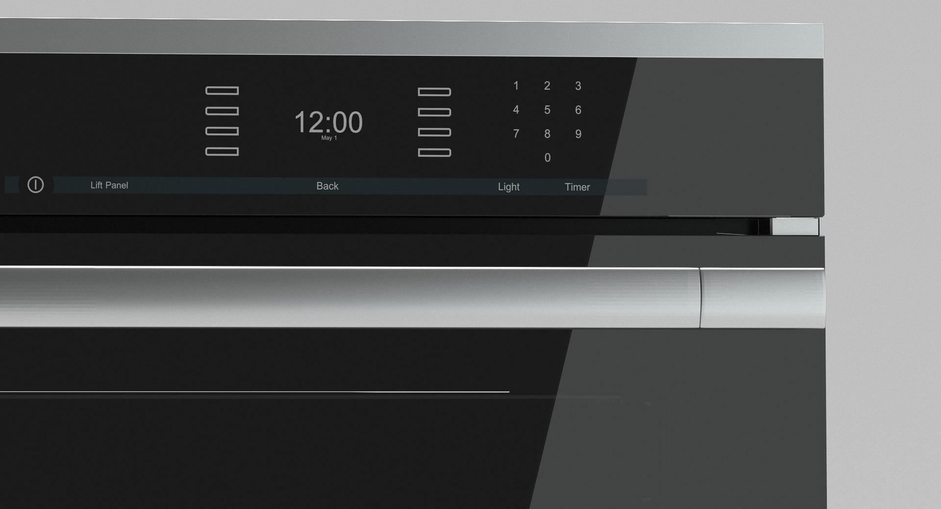 Miele convection oven 3D model TurboSquid 1501252