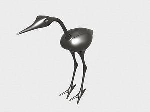 Crane sculpture