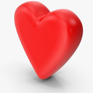 3D Red Heart