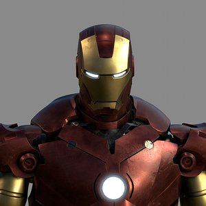 3D Iron man Mark 3