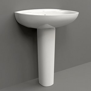 3d roca victoria basin pedestal