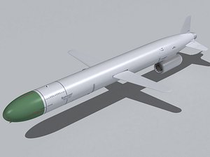 kh-55 missile 3d 3ds