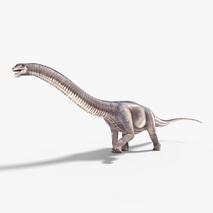 argentinosaurus rigged animation 3D model