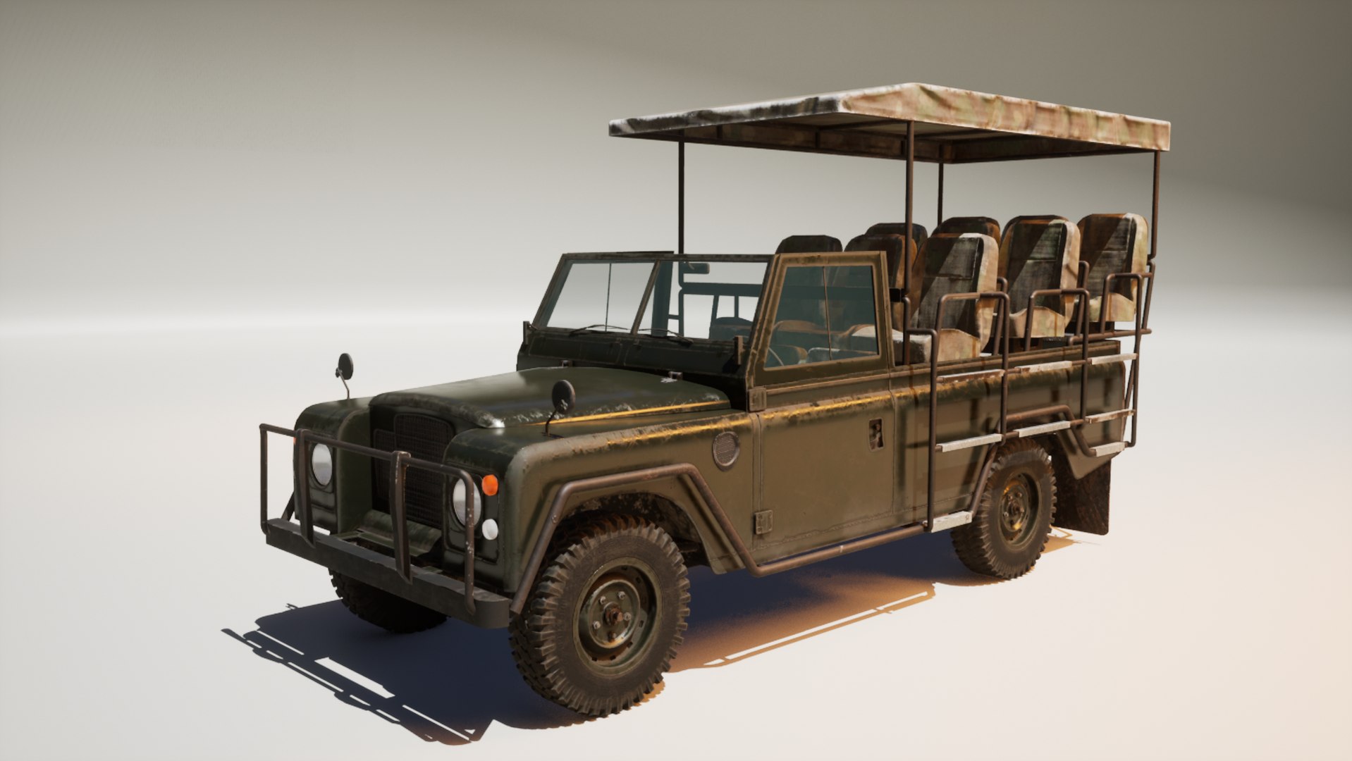 3D model Classic Safari Tour Vehicle 4x4 Hipoly and Lowpoly Bundle https://p.turbosquid.com/ts-thumb/sw/h4LlpG/di/highresscreenshot00001/png/1786813430/1920x1080/fit_q87/e48e6cadd868a3a5fb8c35c2b0f90afec8dcae3d/highresscreenshot00001.jpg