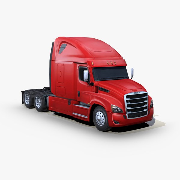 freightliner cascadia semi truck 3D