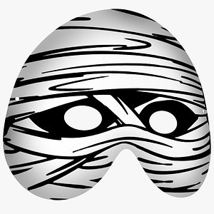 3D model Halloween Mummy Masks for Children