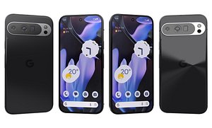 Google Pixel 9 Pro XL Obsidian 3D model