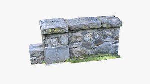 3D Stone Wall 3