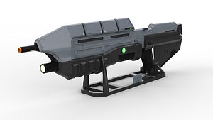 MA5c Assault Rifle - Halo - Printable 3d model - STL files model