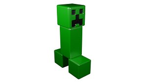 creeper minecraft 3D model