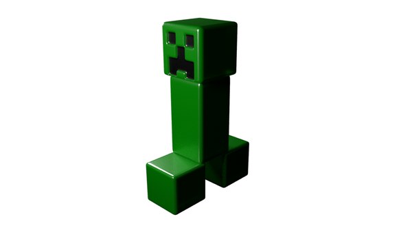 Modelo de Creeper Real Life MINECRAFT! Modelo 3D - TurboSquid 888208