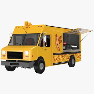 3D food truck