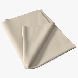 Folded Bath Towel 3D model
